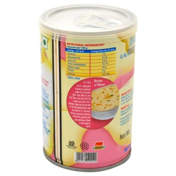 Amul Mithai Mate Sweetened Condensed Milk : 400 gms - 400 GMS