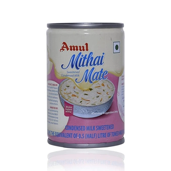 AMUL Amul Mithai Mate Sweetened Condensed Milk : 200 gms - 200 Gms