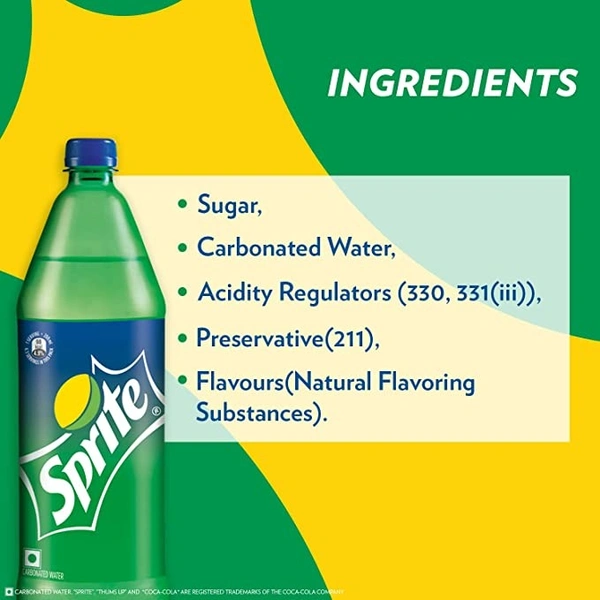 Sprite Bottle : 1.25 Litres - 1.25 Lts