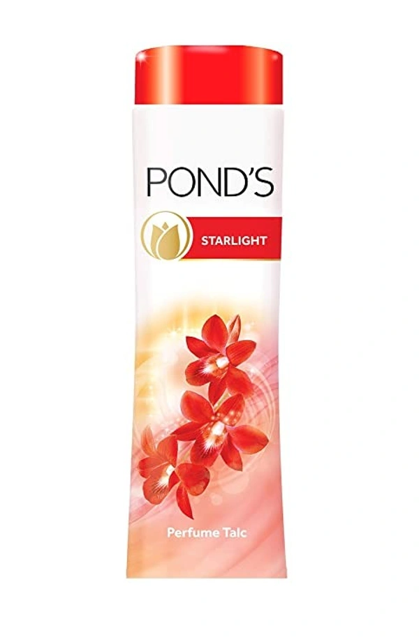 Pond's Starlight Talc : 100 gms - 100 GMS, Jasmin & Orchid Notes