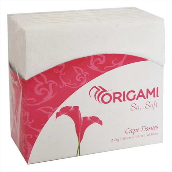 Origami So Soft 2 Ply Tissues : 50 Units - 50 UNITS