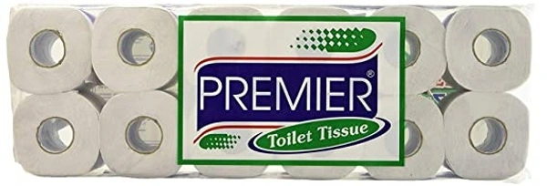 PREMIER Premier Toilet 2 Ply Tissue Roll : 10 Units - 10 UNITS