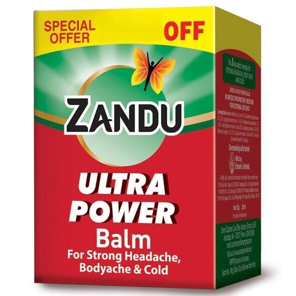 Zandu Ultra Power Balm : 25 ml - 25 ML