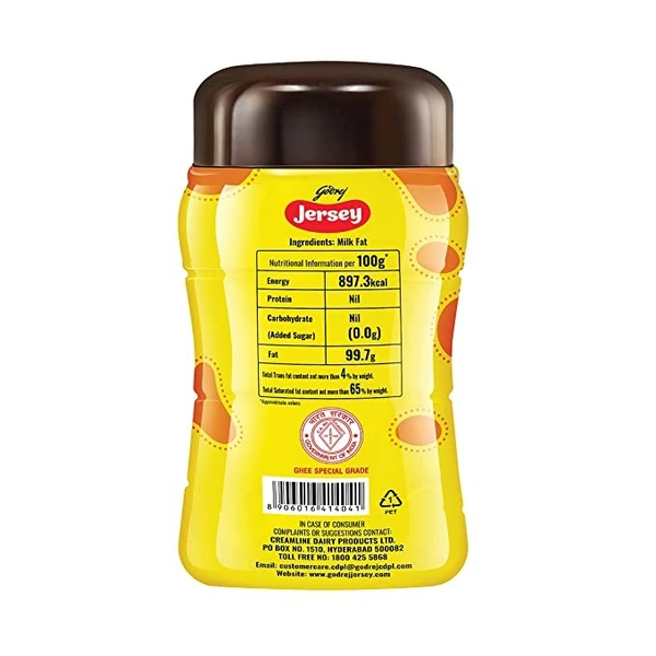 JERSEY Creamline Jersey Ghee (Neyyi) : 1 Litre - 1 LITRE