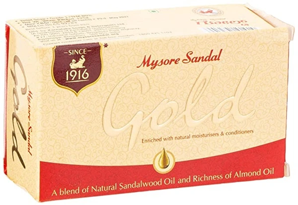 Mysore Sandal Gold Soap : 125 gms - 125 Gms