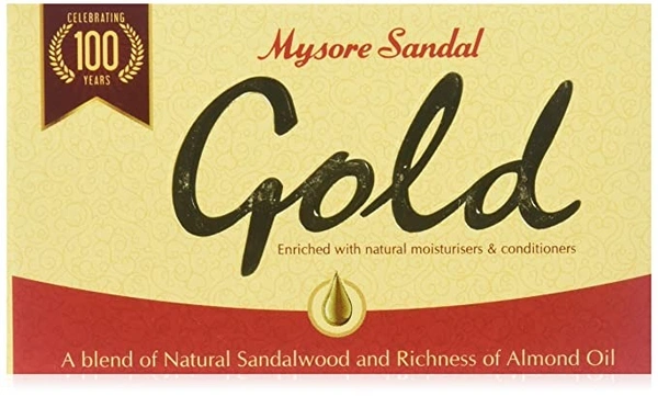 Mysore Sandal Gold Soap : 125 gms - 125 Gms