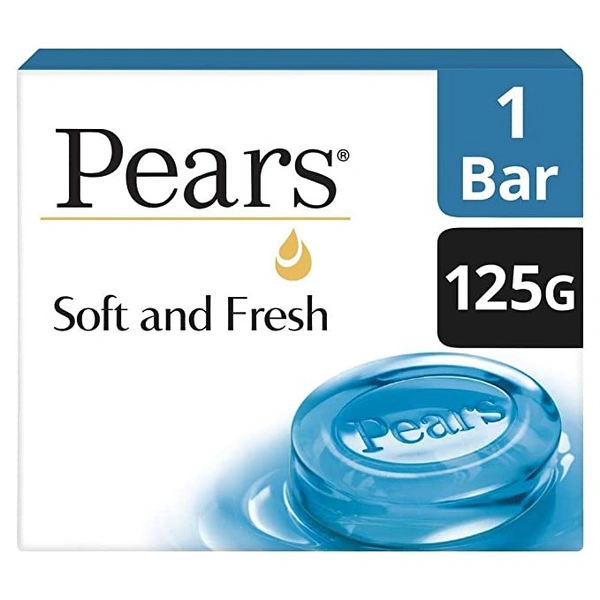 Pears Soft & Fresh Bathing Bar : 125 gms - 75 GMS