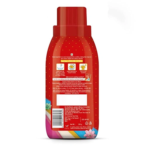 Revive Liquid Stiffener : 200 gms - 200 GMS