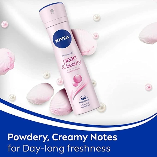 Nivea Pearl & Beauty Deodorant : 150 ml - 150 ML