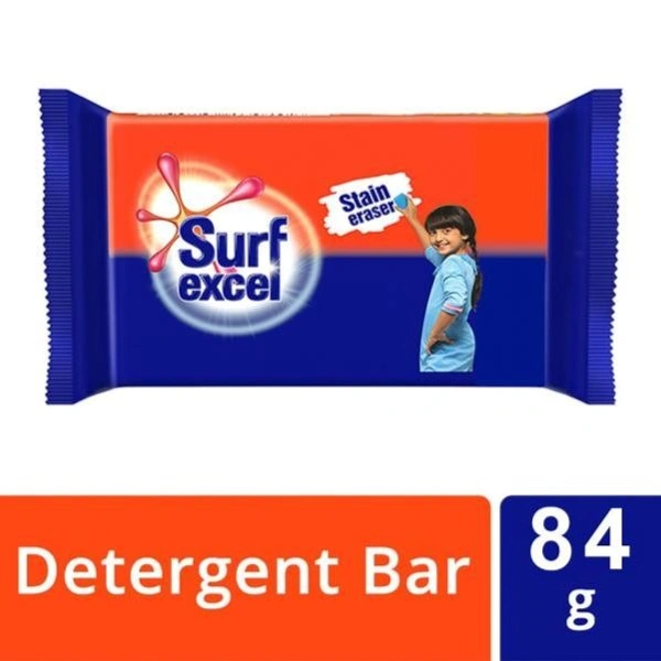 Surf Excel Detergent Bar : 84 gms - 84 gms