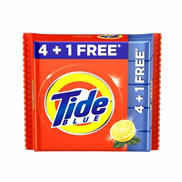 Tide Blue Detergent Bar : 5x200 gms - 5x200 gms