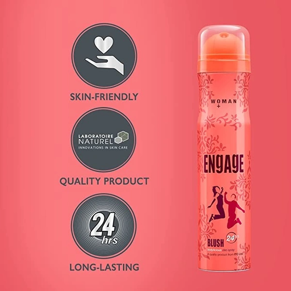Engage Blush Women Deodorant : 150 ml - 150 ML, 1 UNIT
