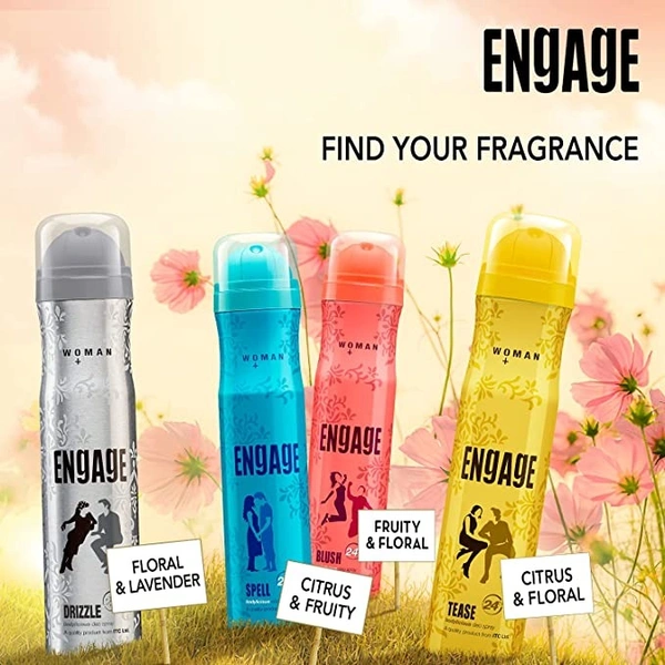 Engage Blush Women Deodorant : 150 ml - 150 ML, 1 UNIT