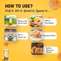 Dabur Honey Squeezy Pack : 400 gms (Buy 1 Get 1 Free) - 225 g (Buy 1 Get 1 Free)