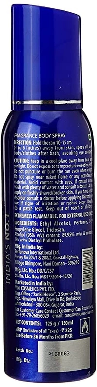 FOGG Fogg Royal Fragrance Body Spray : 150 ml - 150 ML, 1 UNIT