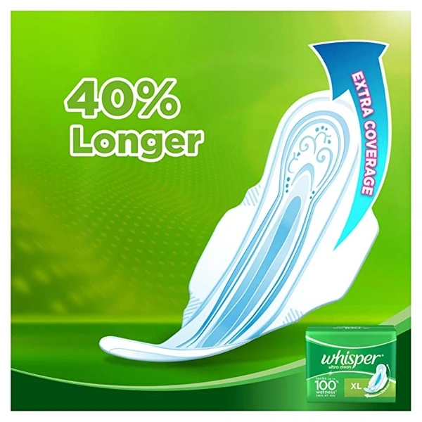 Whisper Ultra Nights XL Wings Pads : 15 Units - XL, 15 COUNTS