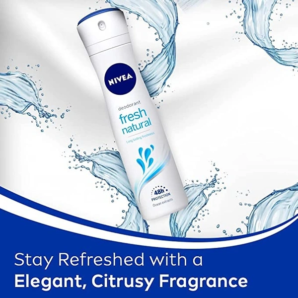 Nivea Fresh Natural Deodorant : 150 ml - 150 ML, 1 UNIT
