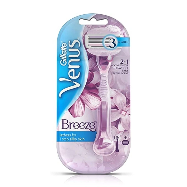 GILLETTE Gillette Venus Breeze Razor - 60 Grams, 1 UNIT