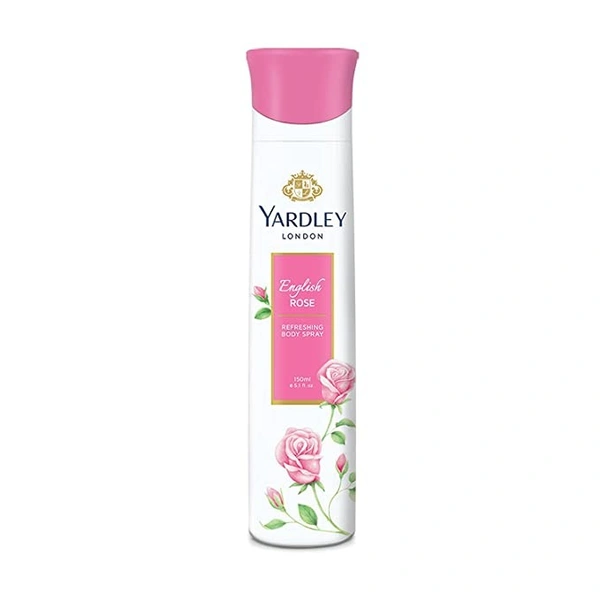 Yardley English Rose Body Spray : 150 ml - 150 ML, 140 Grams, 1 UNIT