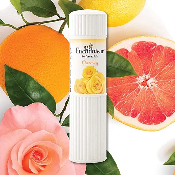 ENCHANTEUR Enchanteur Charming Perfumed Talc : 250 gms - 250 GMS, 1 UNIT