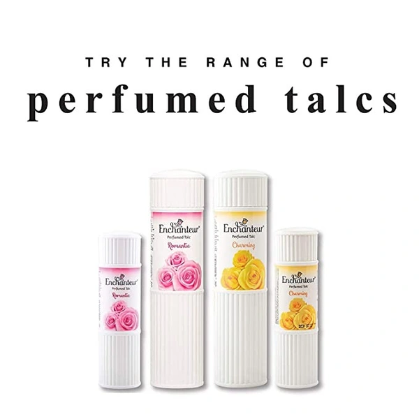 ENCHANTEUR Enchanteur Charming Perfumed Talc : 250 gms - 250 GMS, 1 UNIT