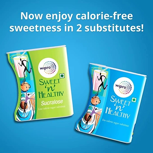 Wipro Sweet N Healthy Sucralose Sweetener : 300 Tablets - 300 Tablets
