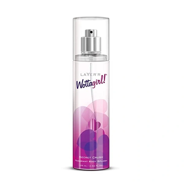 Layer'r Wattagirl Secret Crush Body Spray : 135 ml - 135 ML, Secret Crush