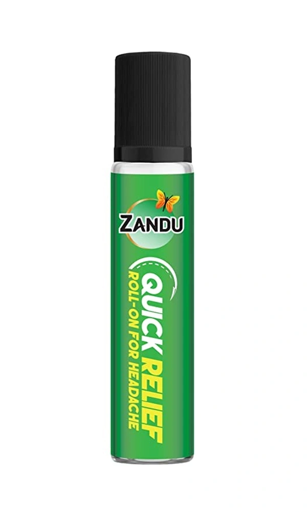 Zandu Quick Relief Roll-On for Headache : 9 ml - 9 ML