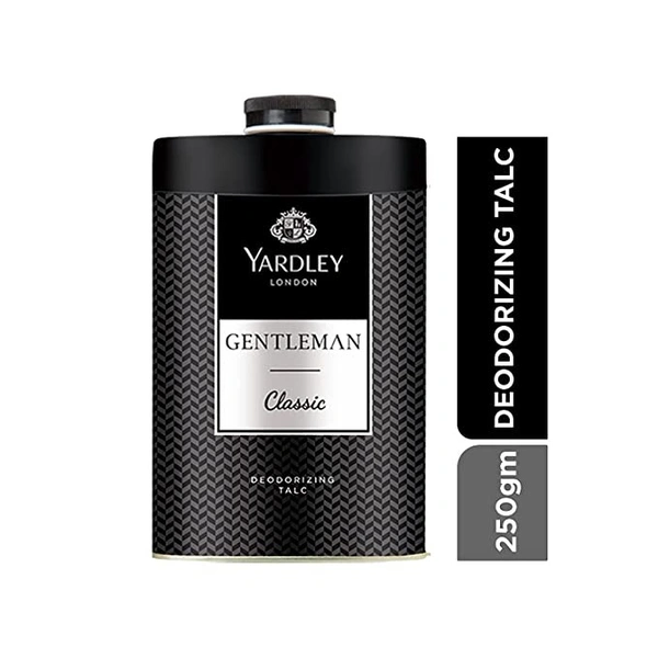 YARDLEY Yardley Gentleman Talcum Powder : 250 gms - 250 GMS, 1 UNIT