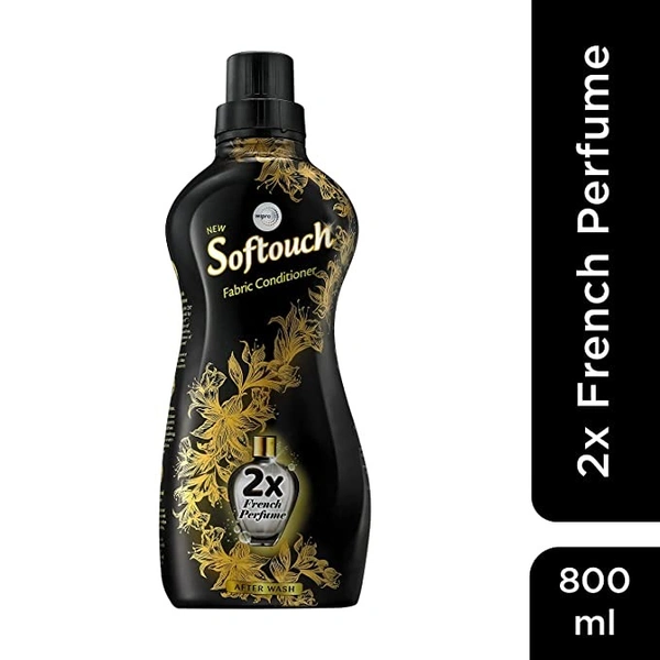 Wipro Softouch French Perfume Fabric Conditioner : 800 ml - 800 ML, French Perfume