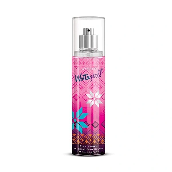 Layer'r Wottagirl Pink Angel Body Spray : 135 ml - 135 ML, PINK ANGEL