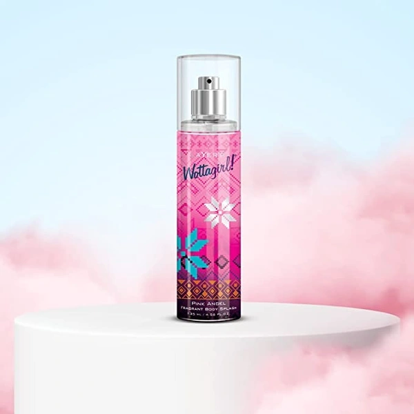 Layer'r Wottagirl Pink Angel Body Spray : 135 ml - 135 ML, PINK ANGEL