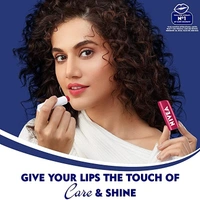 Nivea Cherry Shine Caring Lip Balm : 4.8 gms - 4.8 GRAMS, PACK OF 1, Cherry