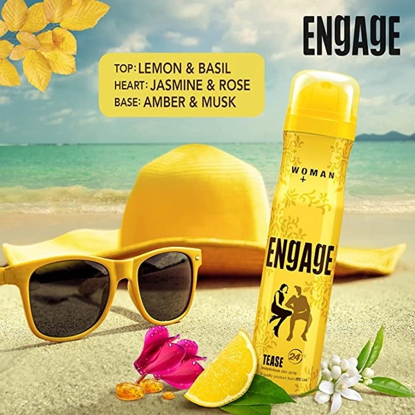 Engage Tease Women Deodorant : 150 ml - 150 ML, PACK OF 1