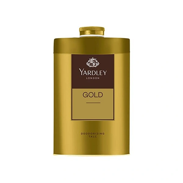 YARDLEY Yardley London Gold Deodorising Talcum Powder : 250 gms - 250 GMS, PACK OF 1