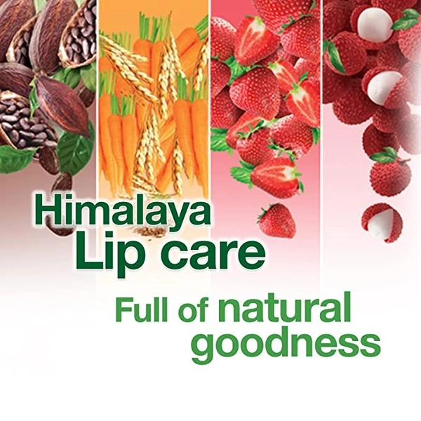 Himalaya Litchi Shine Lip Care : 4.5 gms - Glossy, 70 Grams, PACK OF 1, Litchi