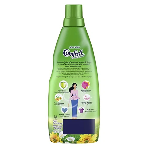 Comfort After Wash Anti Bacterial Fabric Conditioner : 860 ml - 900 Grams, 860 ml
