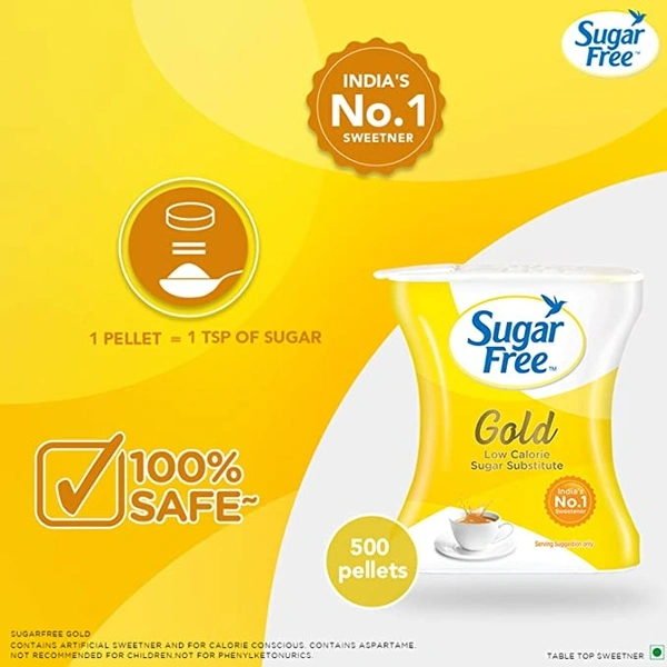 Sugar Free Gold Pellets : 500 Pellets - 500 Pellets