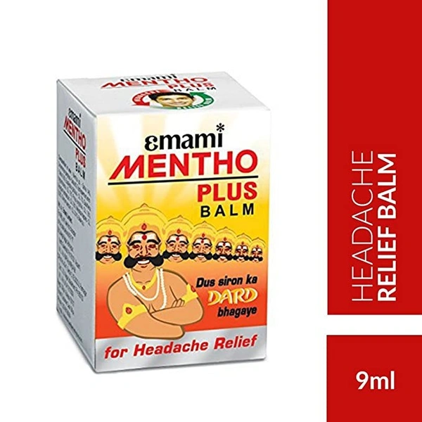 Emami Mentho Plus Balm : 9 ml - 9 ML