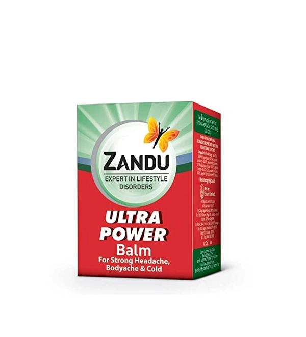 Zandu Balm Ultra Power : 8 ml - 8 ML
