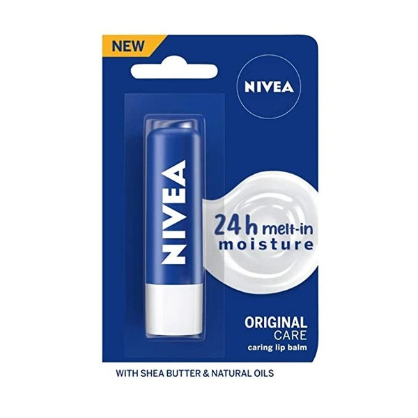 Nivea Original Care Lip Balm : 4.8 gms - 4.8 GMS