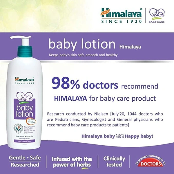 Himalaya Baby Lotion : 400 ml - 400 ml