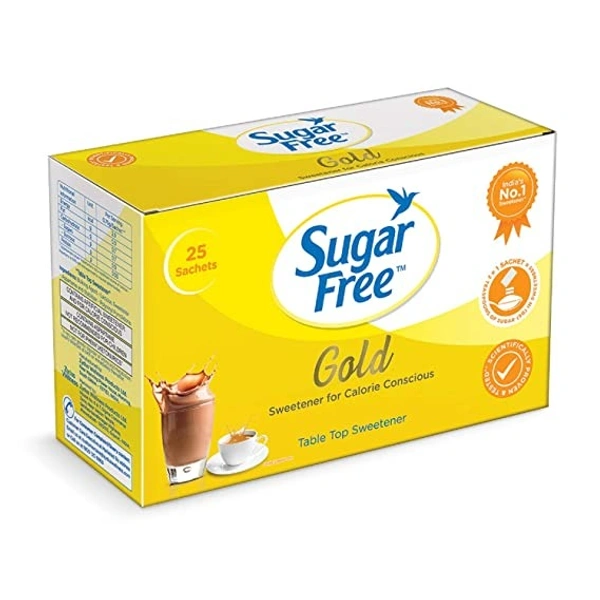 Sugar Free Gold Sachets : 25 Sachets - 25 Sachets