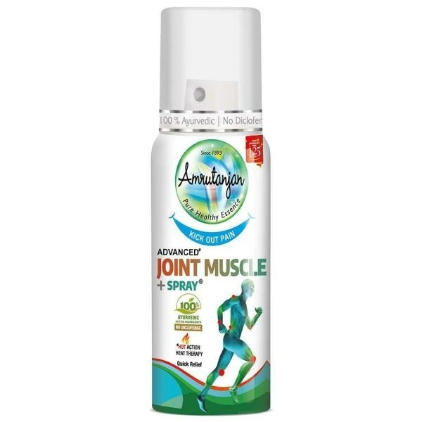 Amrutanjan Joint Muscle Spray : 80 gms - 80 GMS