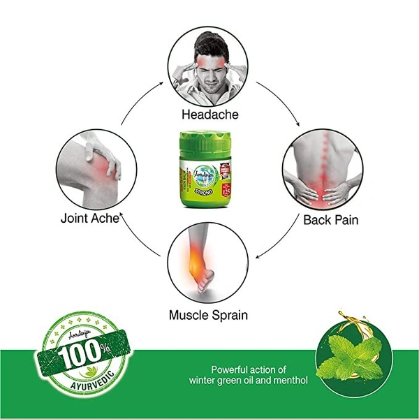 Amrutanjan Strong Pain Balm : 50 ml - 50 ML