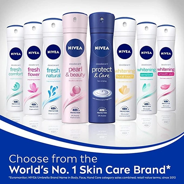 Nivea Whitening Smooth Skin Deodorant : 150 ml - 150 ML