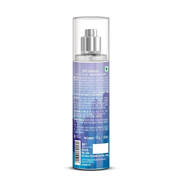 Layer'r Wattagirl Mystic Island Body Spray : 135 ml - 135 ML