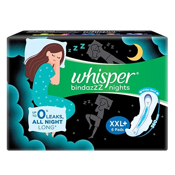 Whisper Ultra Nights XXL+ Pads : 16 U - XXL+, 16 UNITS