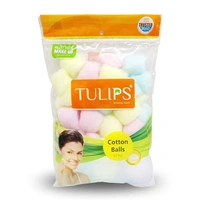 Tulips Cotton Balls : 50 Pieces - 50 units