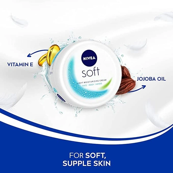 Nivea Soft Moisturizing Cream : 300 ml - 300 ML